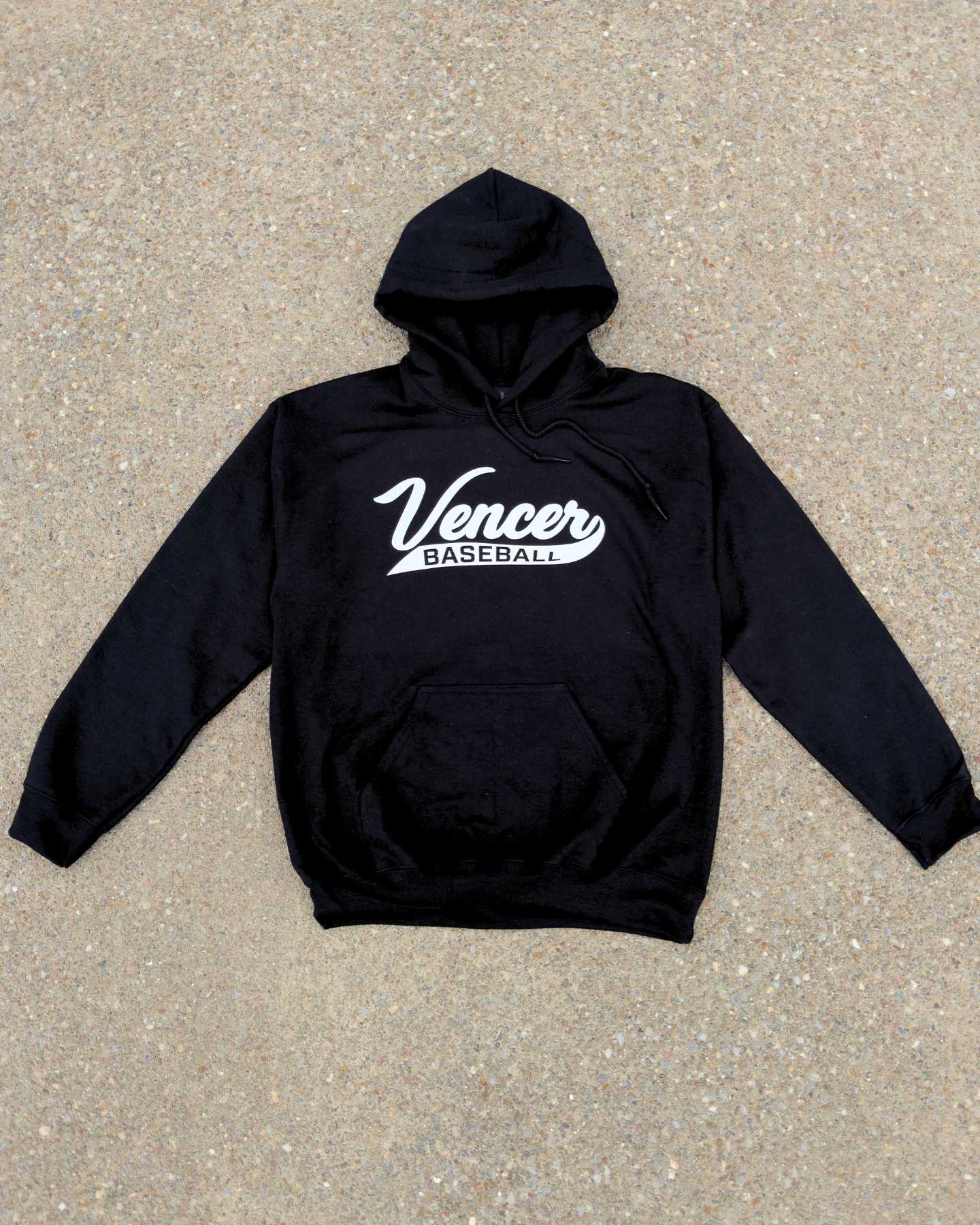 Classic "Vencer Baseball" Logo Hoodie