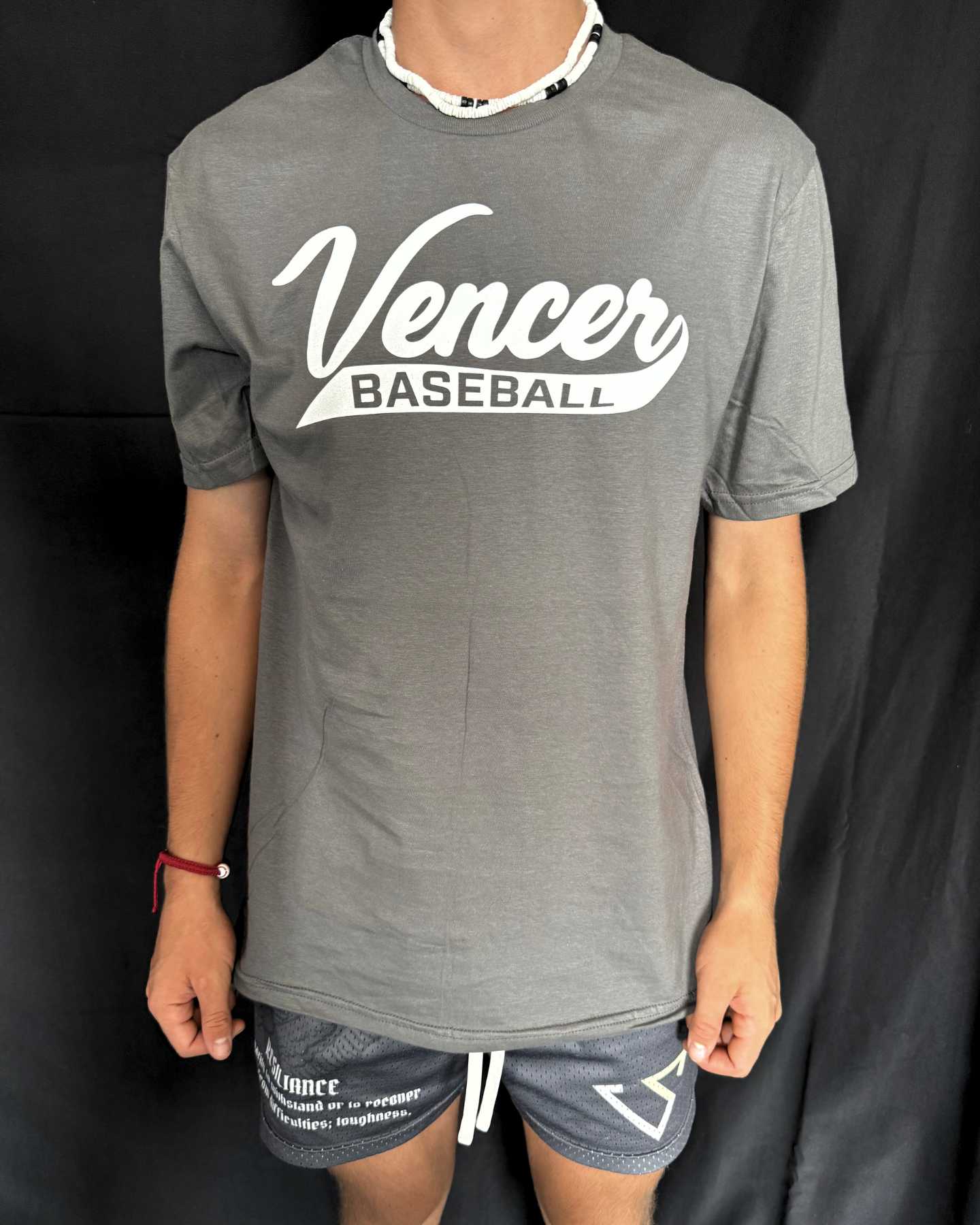 Classic "Vencer Baseball" Logo Tee