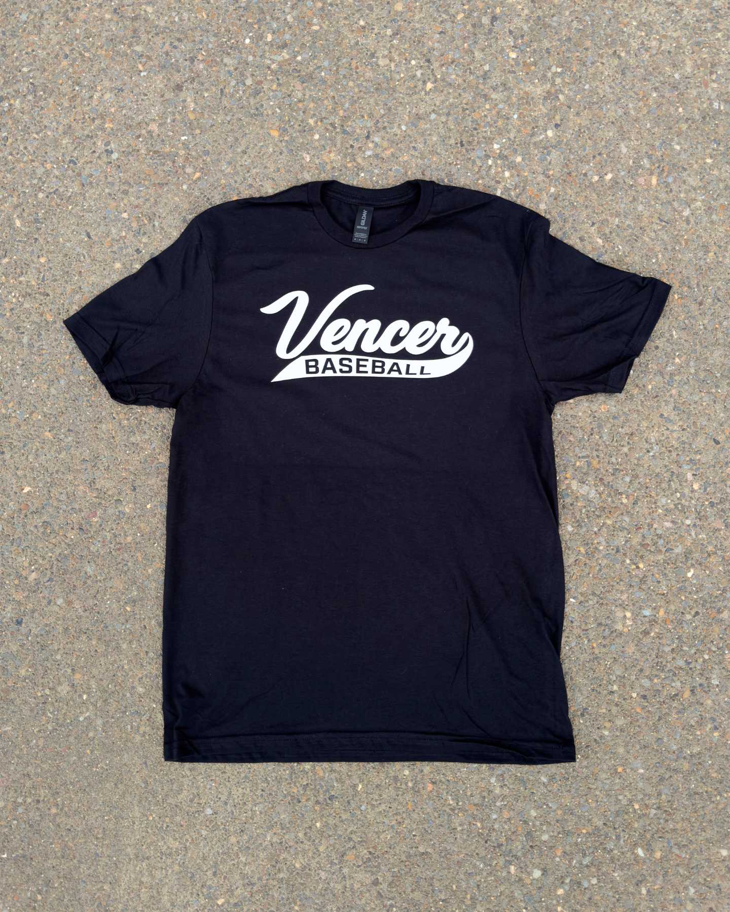 Classic "Vencer Baseball" Logo Tee