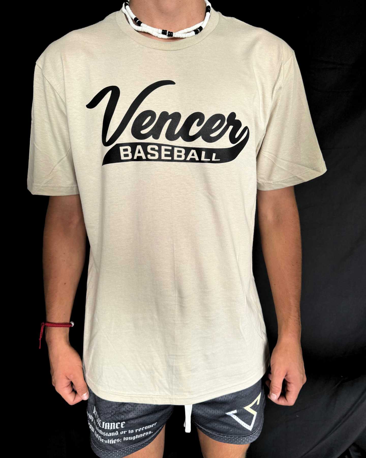 Classic "Vencer Baseball" Logo Tee