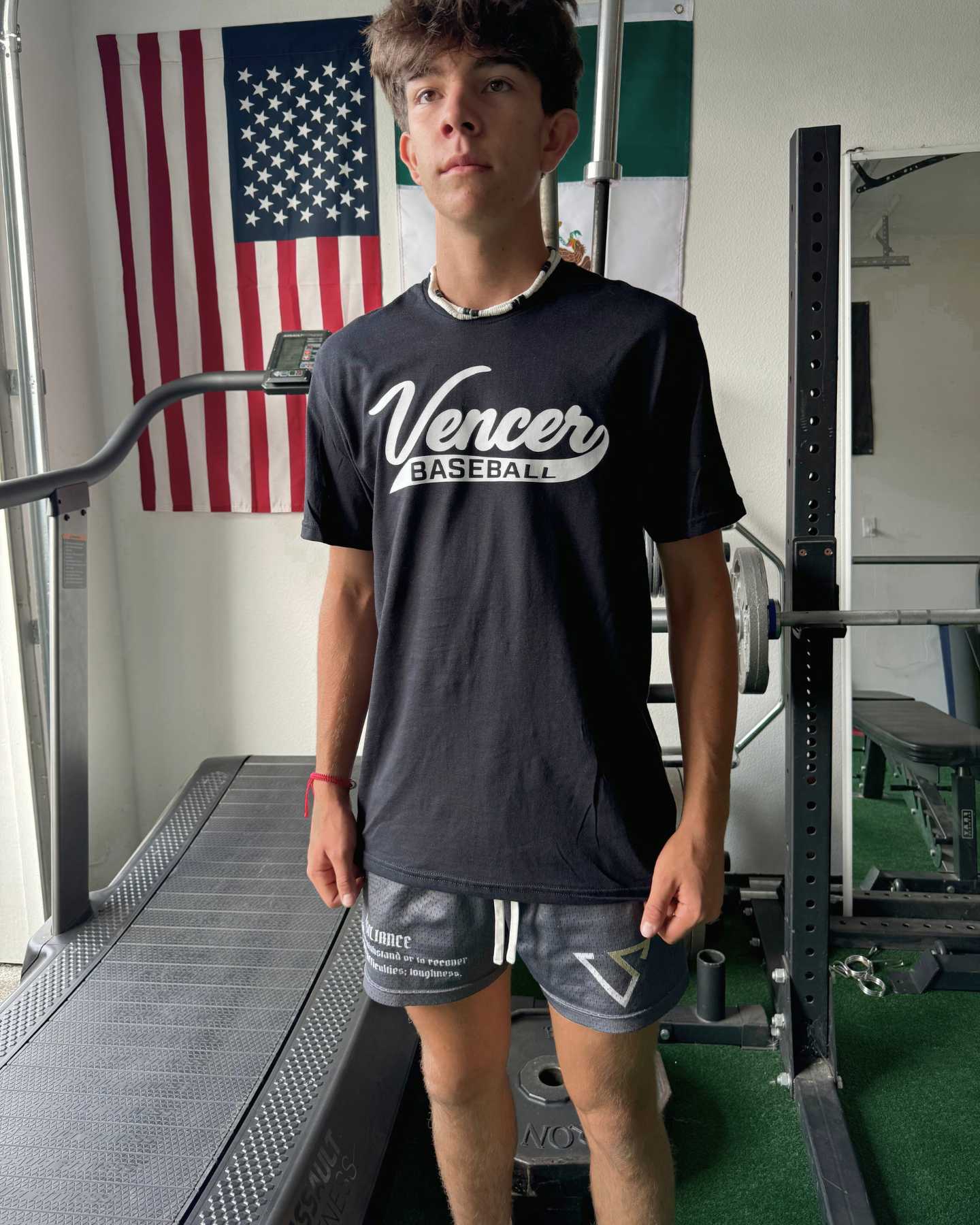 Classic "Vencer Baseball" Logo Tee